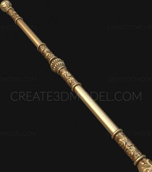 نموذج ثلاثي الأبعاد لآلة CNC الركائز 